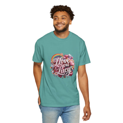 Love You Lucy T-Shirt | Unisex Personalized Statement Tee – Celebrate Love