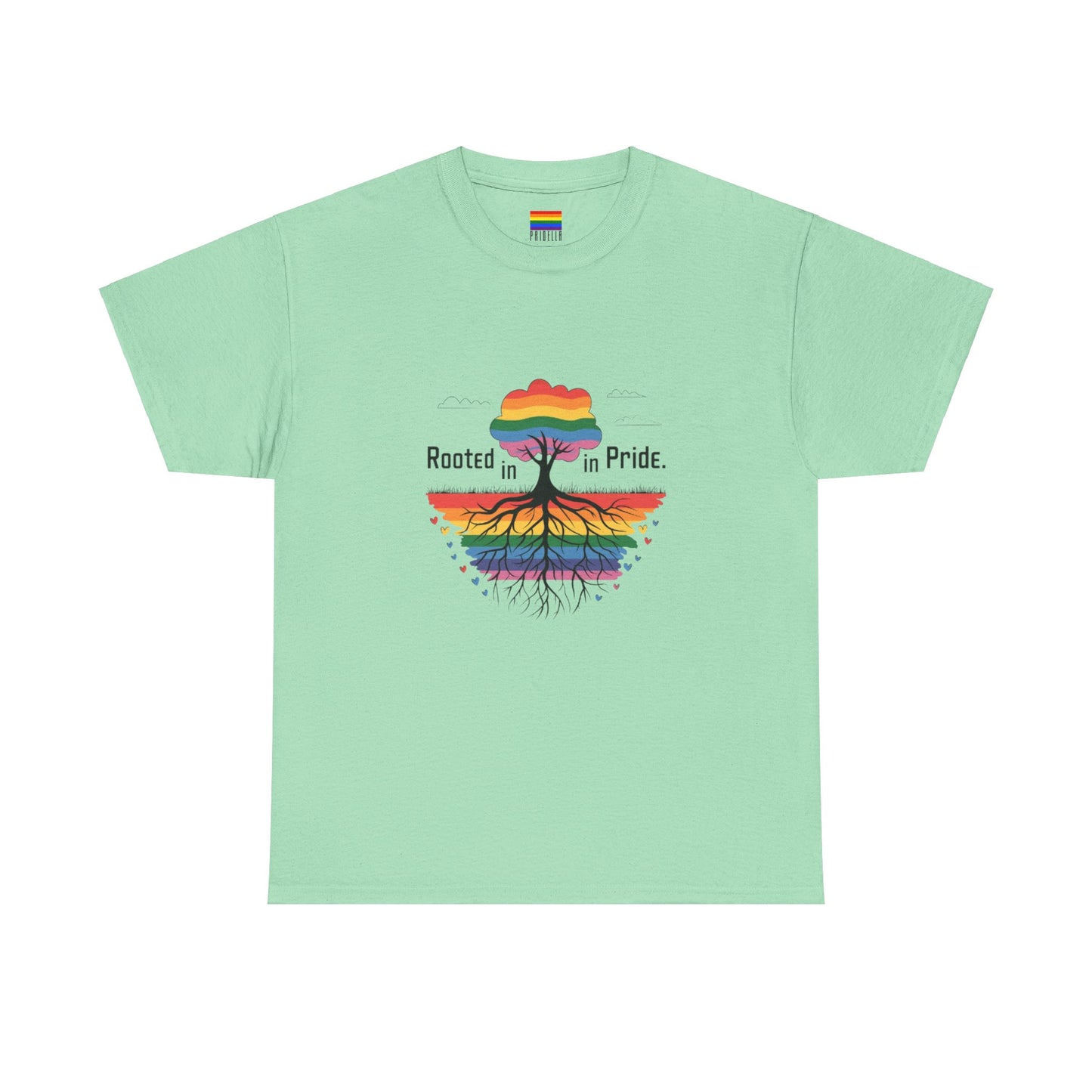 Rooted in Pride T-Shirt | Unisex Premium Cotton – LGBTQ+ Equality & Unity