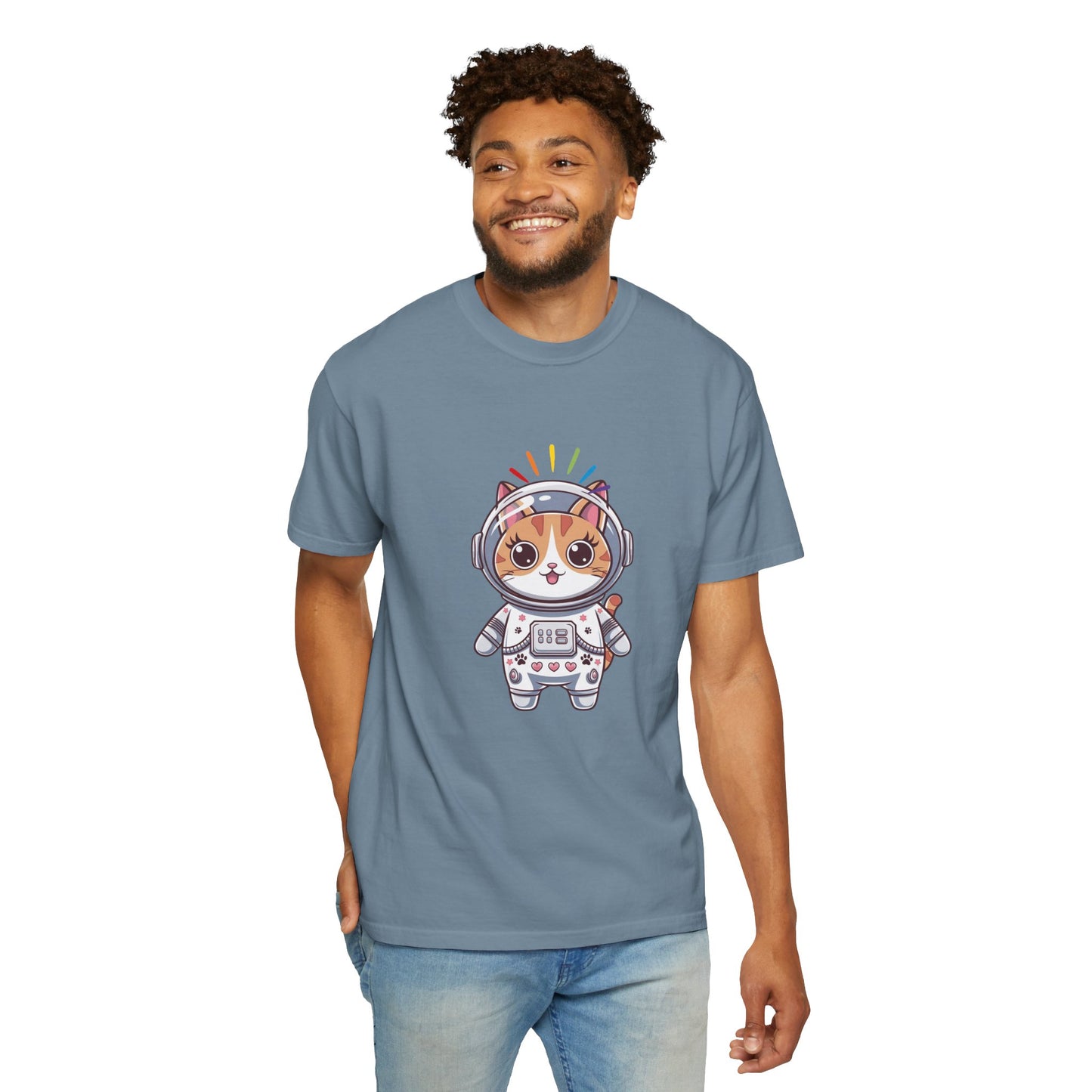 Astronaut Cat Pride T-Shirt