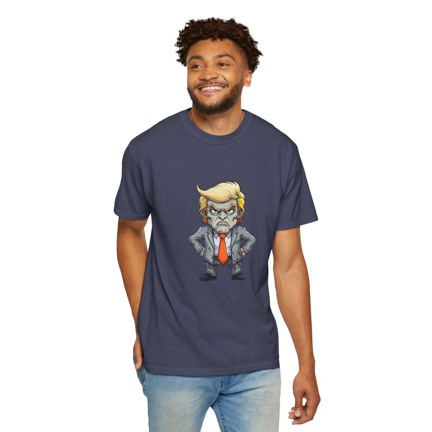 Zombie Politician T-Shirt | Unisex Satirical Statement Tee