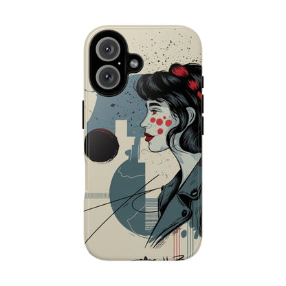 Pop Art Woman iPhone Case – Modern Custom Design with Bold Colors | Predella