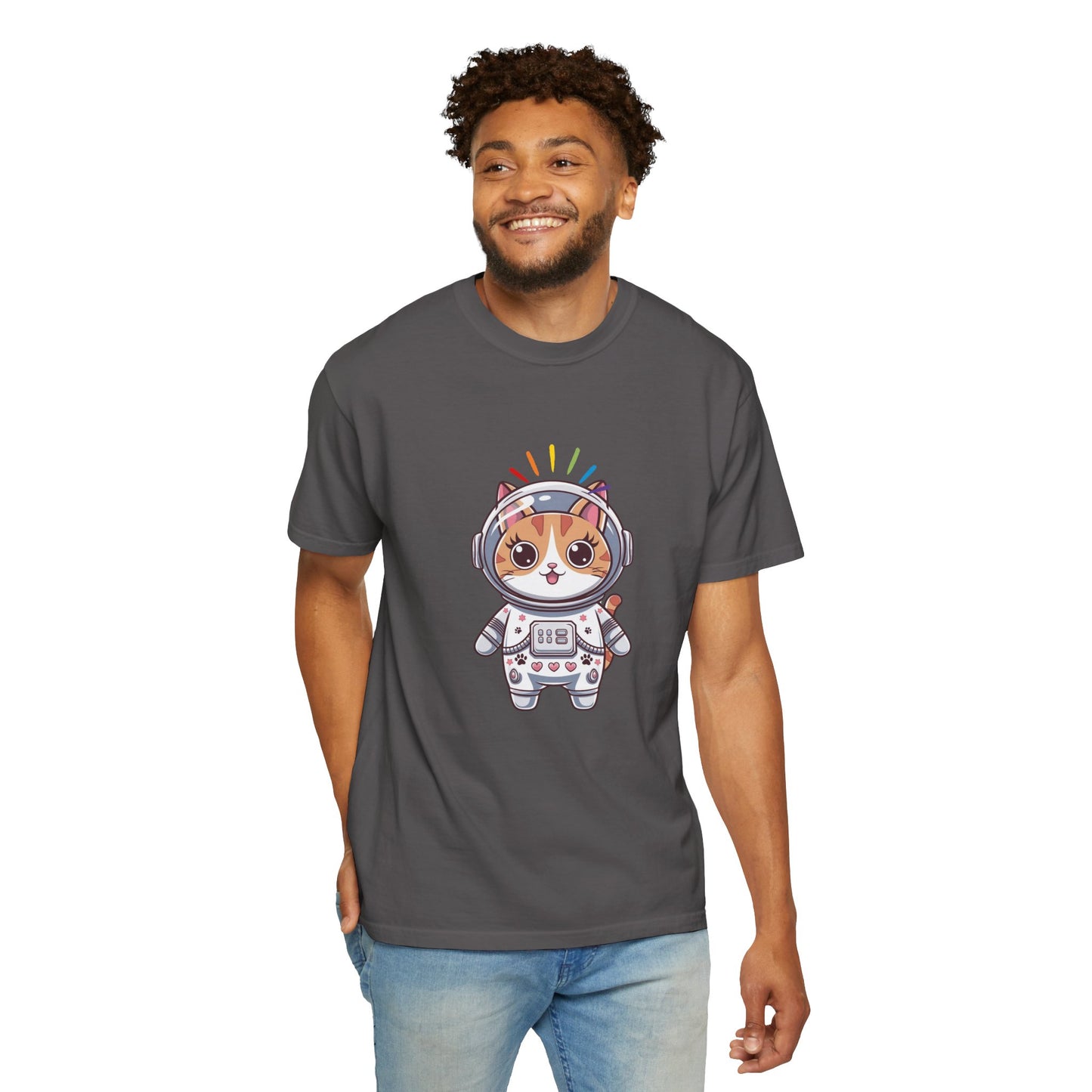 Astronaut Cat Pride T-Shirt