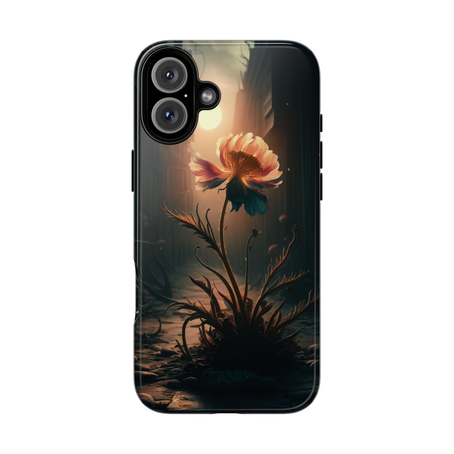 Flower in the Dark iPhone Case – Artistic Custom Protective Case