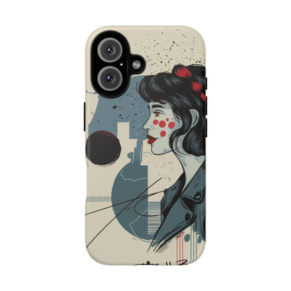 Pop Art Woman iPhone Case – Modern Custom Design with Bold Colors | Predella