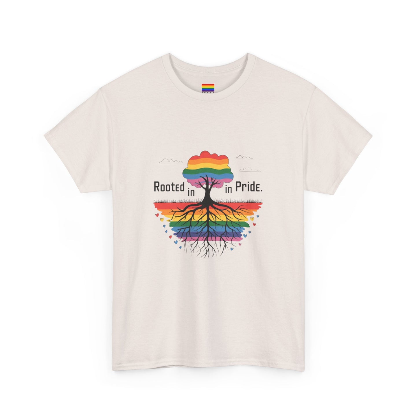 Rooted in Pride T-Shirt | Unisex Premium Cotton – LGBTQ+ Equality & Unity