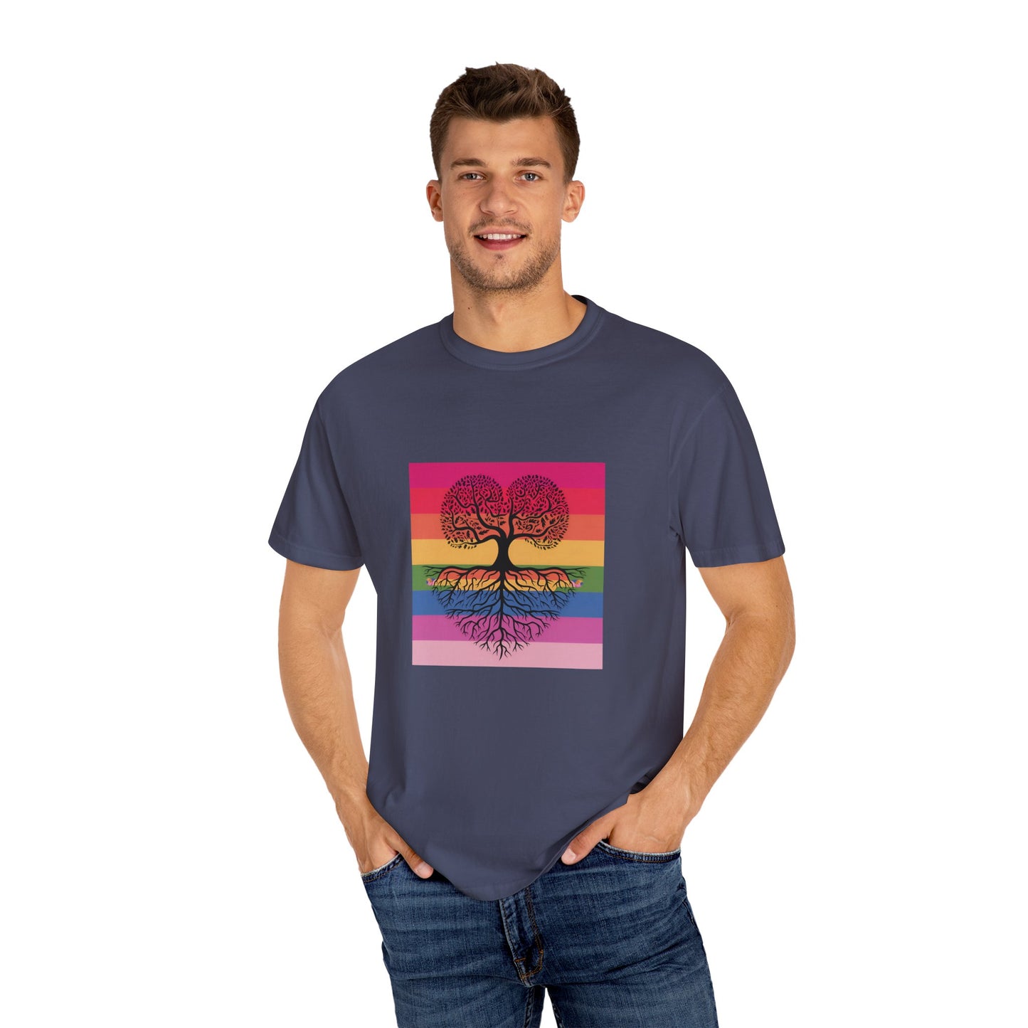 Rooted in Love T-Shirt | Unisex Premium Cotton – LGBTQ+ Pride & Unity