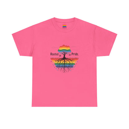 Rooted in Pride T-Shirt | Unisex Premium Cotton – LGBTQ+ Equality & Unity