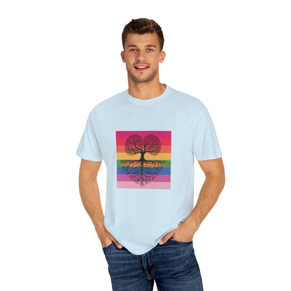 Rooted in Love T-Shirt | Unisex Premium Cotton – LGBTQ+ Pride & Unity