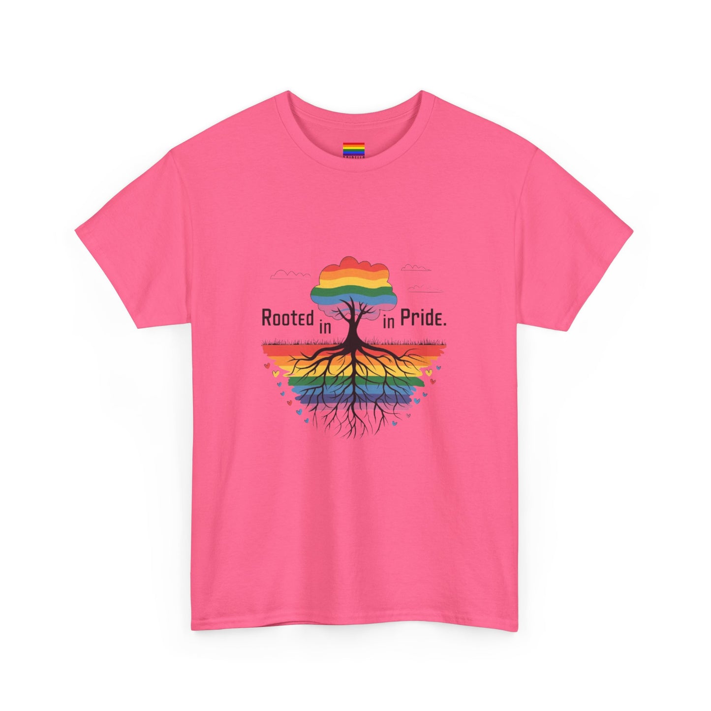 Rooted in Pride T-Shirt | Unisex Premium Cotton – LGBTQ+ Equality & Unity