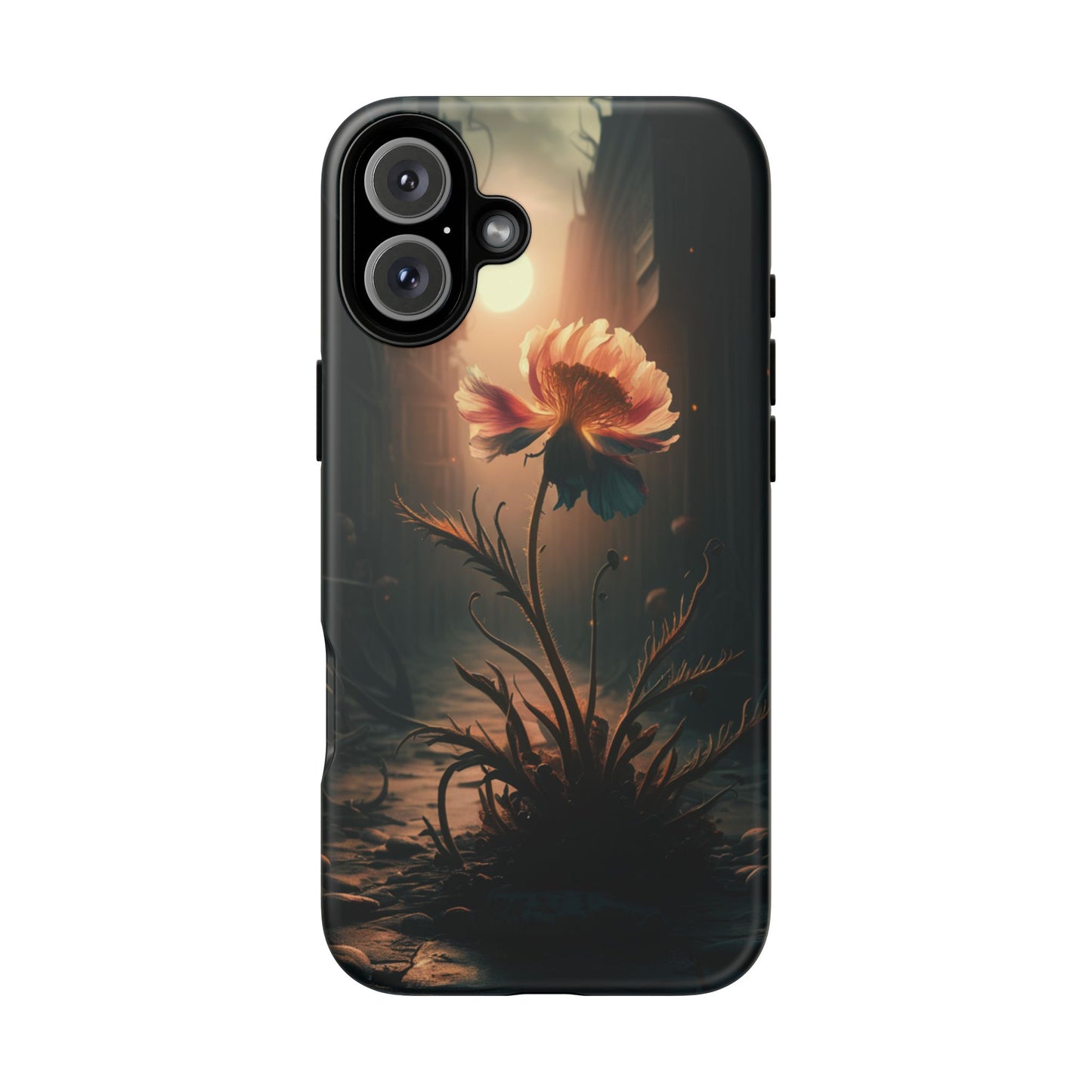 Flower in the Dark iPhone Case – Artistic Custom Protective Case