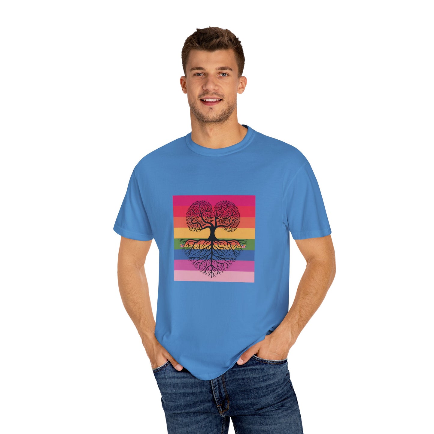 Rooted in Love T-Shirt | Unisex Premium Cotton – LGBTQ+ Pride & Unity