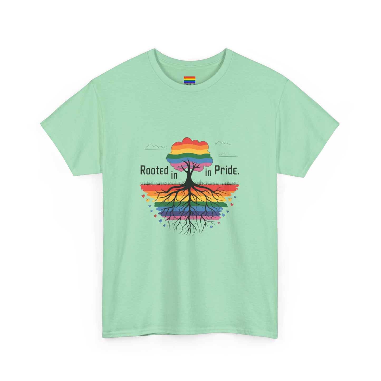 Rooted in Pride T-Shirt | Unisex Premium Cotton – LGBTQ+ Equality & Unity