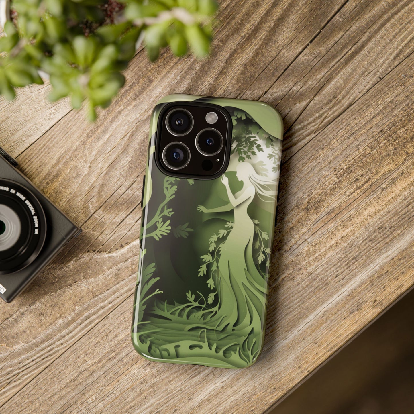 Forest Spirit iPhone Case – Nature-Inspired Custom Protective Case