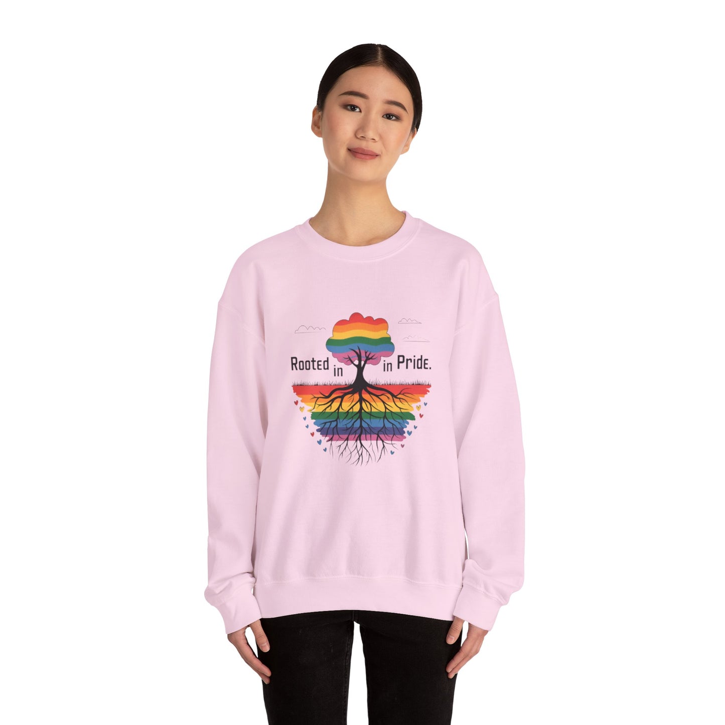 Rooted in Pride – Unisex Heavy Blend Crewneck Sweatshirt