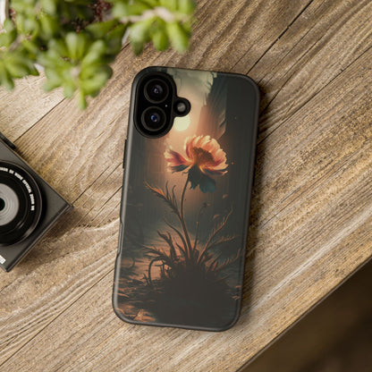 Flower in the Dark iPhone Case – Artistic Custom Protective Case