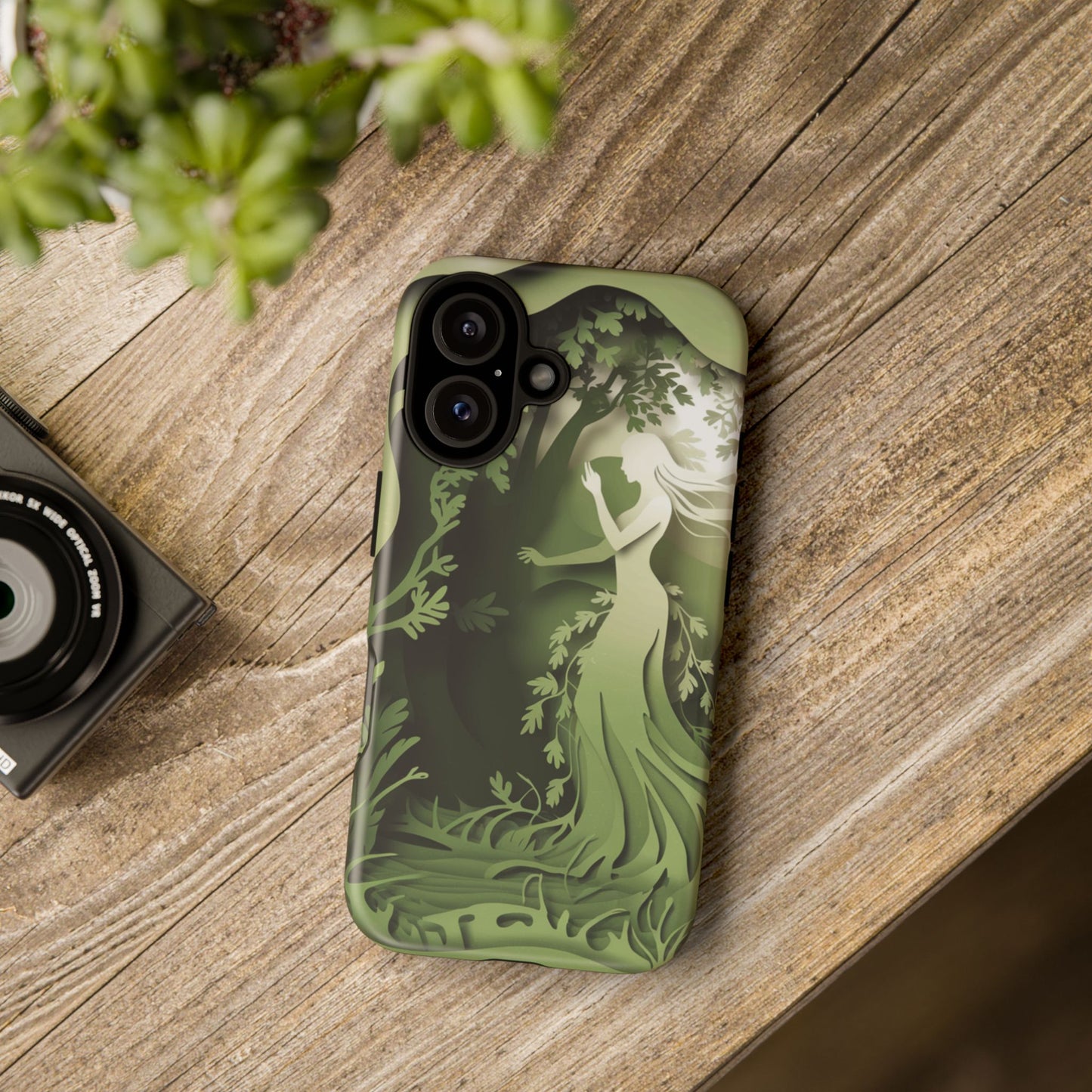 Forest Spirit iPhone Case – Nature-Inspired Custom Protective Case