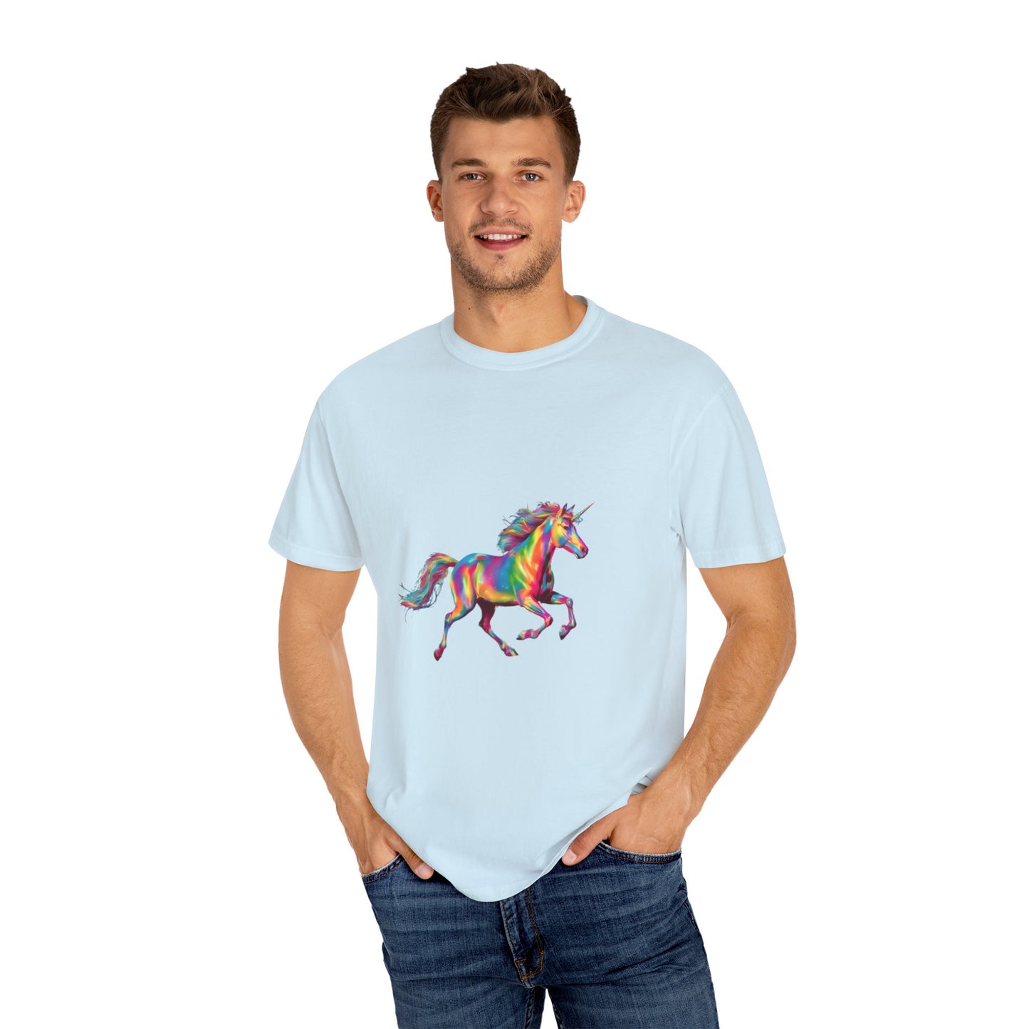 Rainbow Unicorn T-Shirt | Unisex Premium Cotton – Self-Expression & Pride