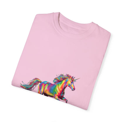 Rainbow Unicorn T-Shirt | Unisex Premium Cotton – Self-Expression & Pride