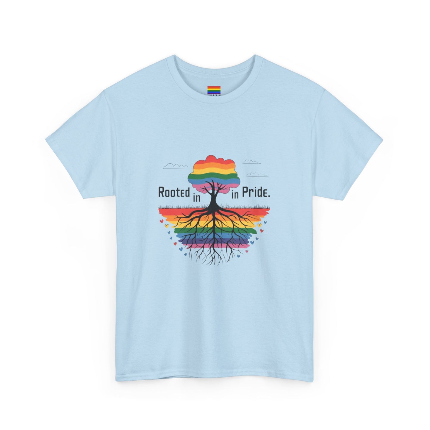 Rooted in Pride T-Shirt | Unisex Premium Cotton – LGBTQ+ Equality & Unity