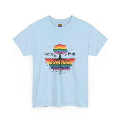 Rooted in Pride T-Shirt | Unisex Premium Cotton – LGBTQ+ Equality & Unity