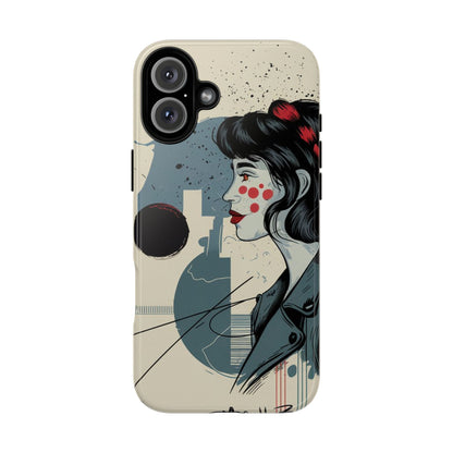 Pop Art Woman iPhone Case – Modern Custom Design with Bold Colors | Predella