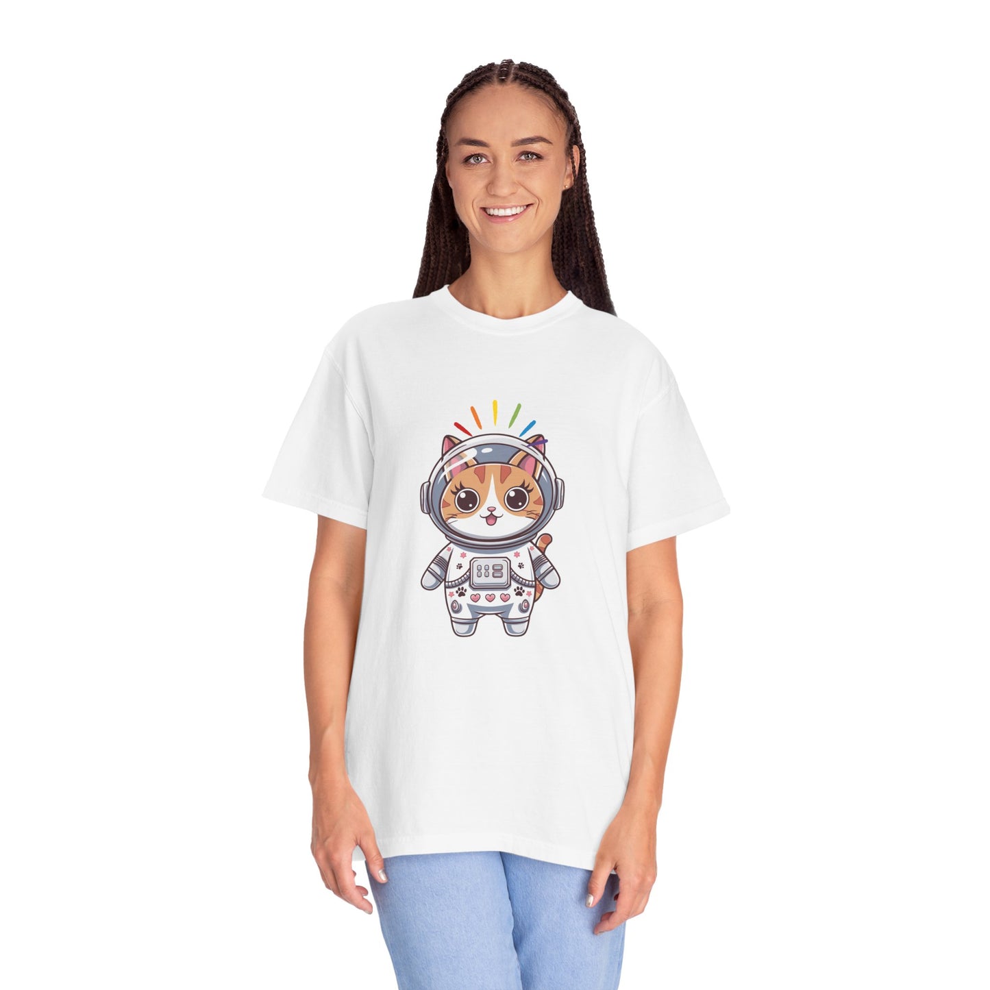 Astronaut Cat Pride T-Shirt