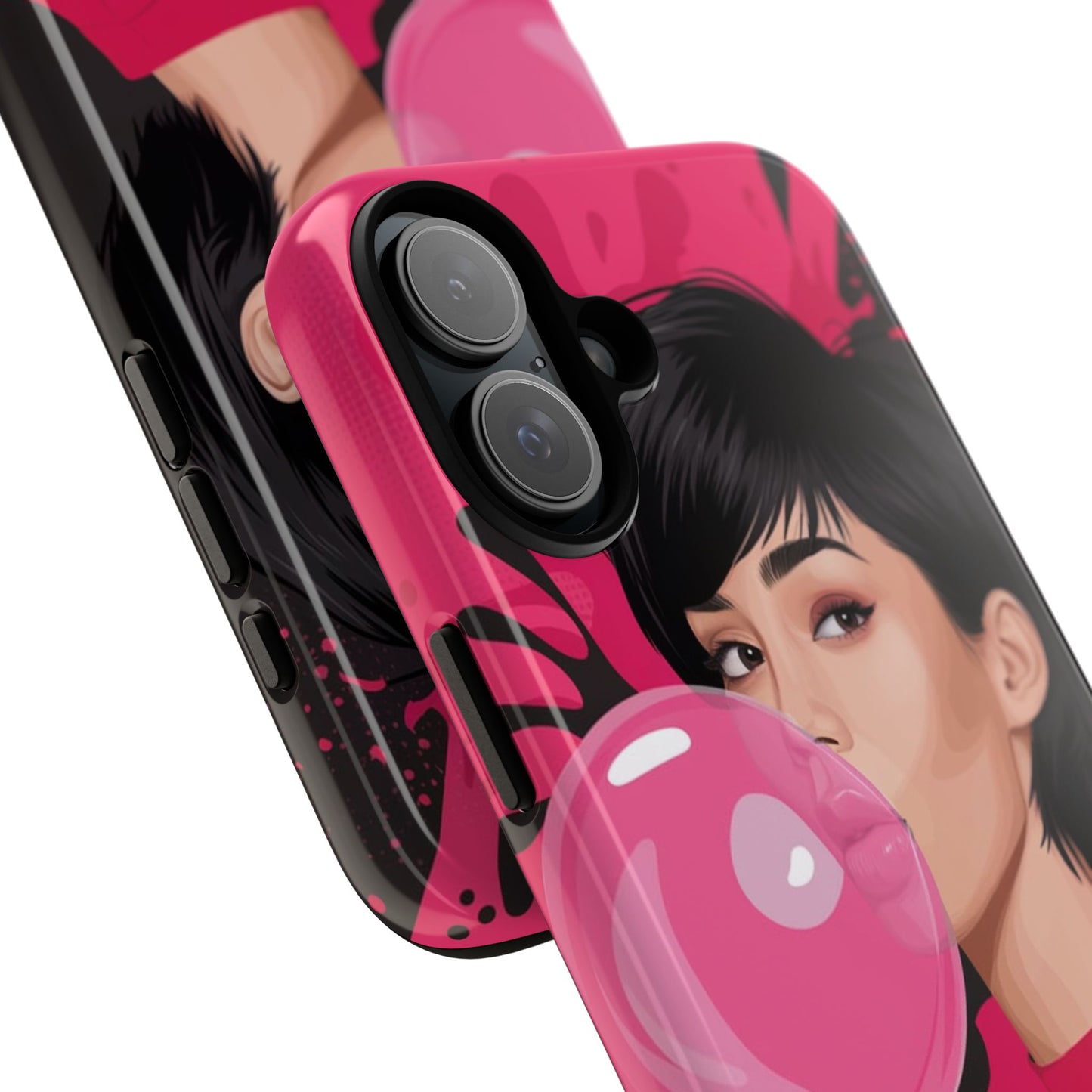 Bubble Gum Girl iPhone Case – Bold & Stylish Custom Design