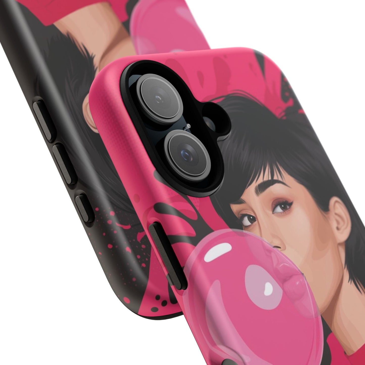 Bubble Gum Girl iPhone Case – Bold & Stylish Custom Design