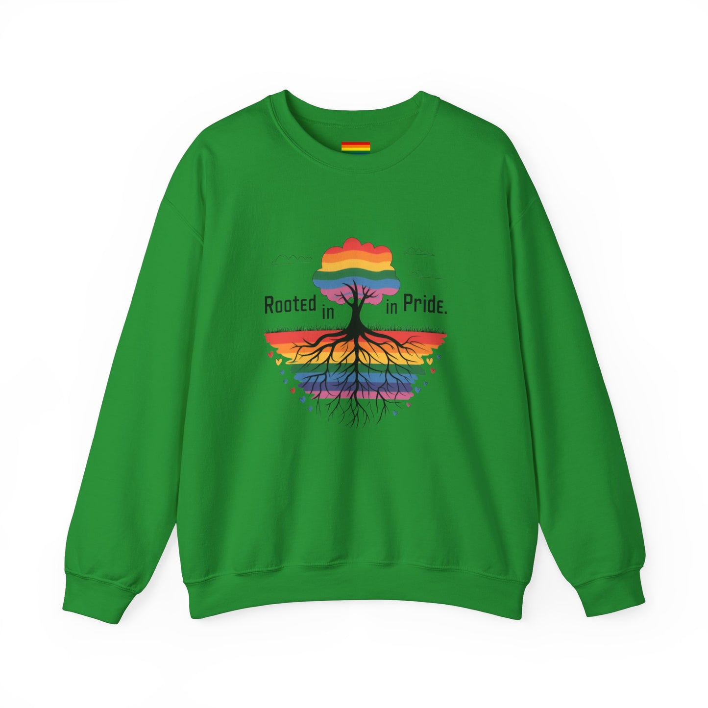 Rooted in Pride – Unisex Heavy Blend Crewneck Sweatshirt