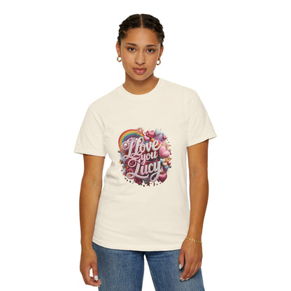 Love You Lucy T-Shirt | Unisex Personalized Statement Tee – Celebrate Love