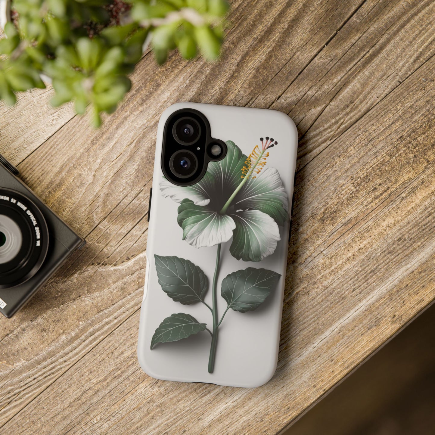 Hibiscus Floral iPhone Case - Premium Protective Case | Predella