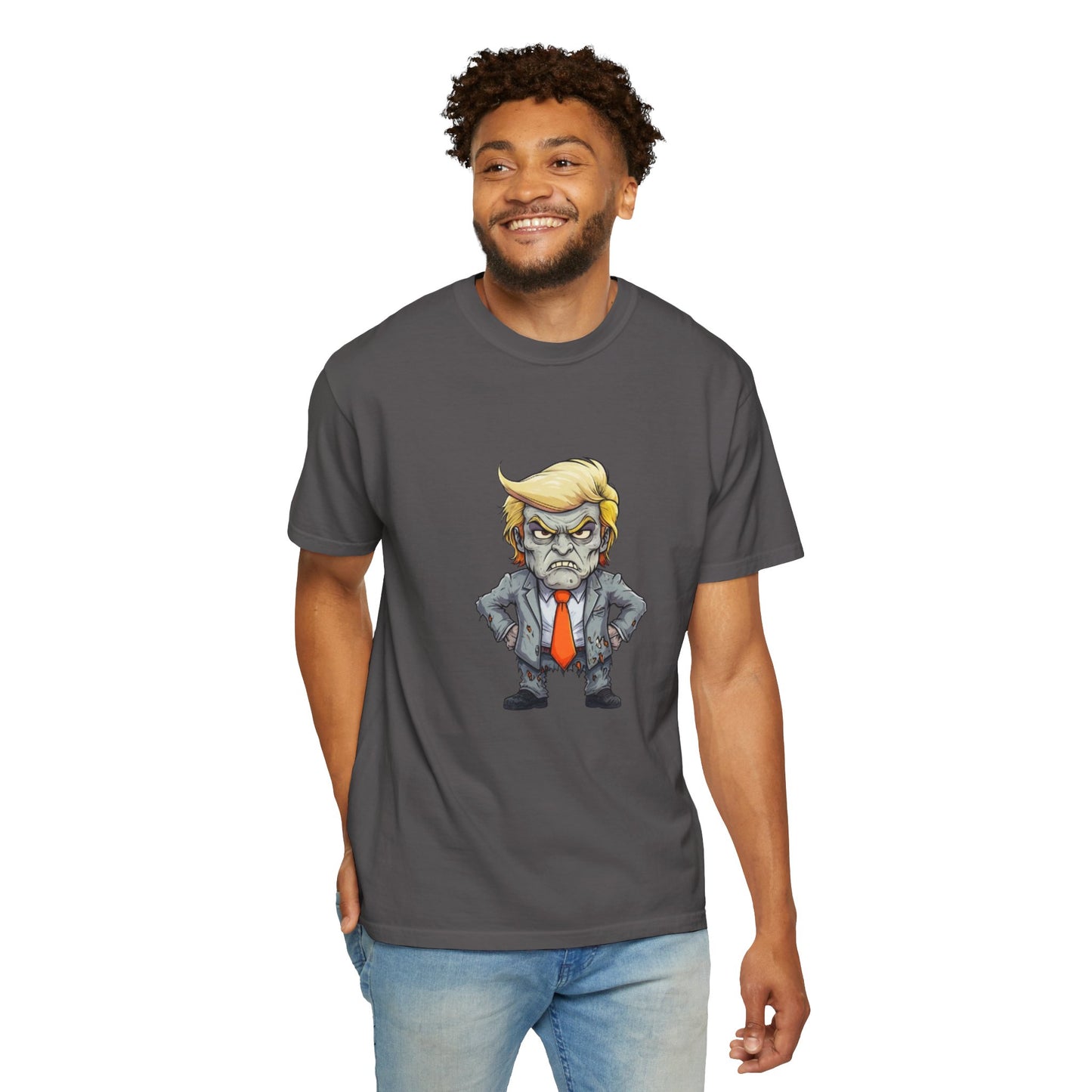 Zombie Politician T-Shirt | Unisex Satirical Statement Tee