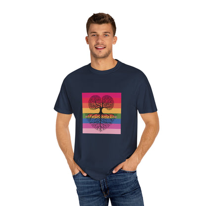 Rooted in Love T-Shirt | Unisex Premium Cotton – LGBTQ+ Pride & Unity