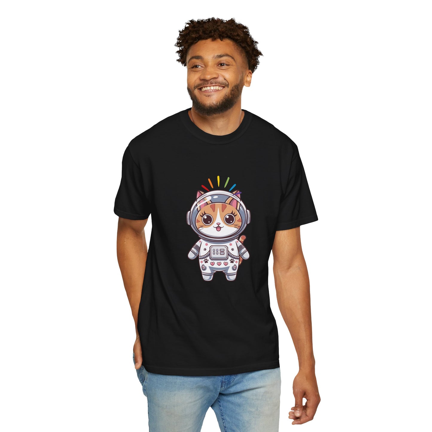 Astronaut Cat Pride T-Shirt