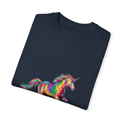 Rainbow Unicorn T-Shirt | Unisex Premium Cotton – Self-Expression & Pride