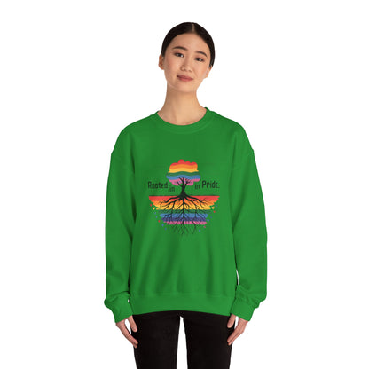 Rooted in Pride – Unisex Heavy Blend Crewneck Sweatshirt