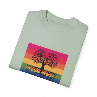 Rooted in Love T-Shirt | Unisex Premium Cotton – LGBTQ+ Pride & Unity