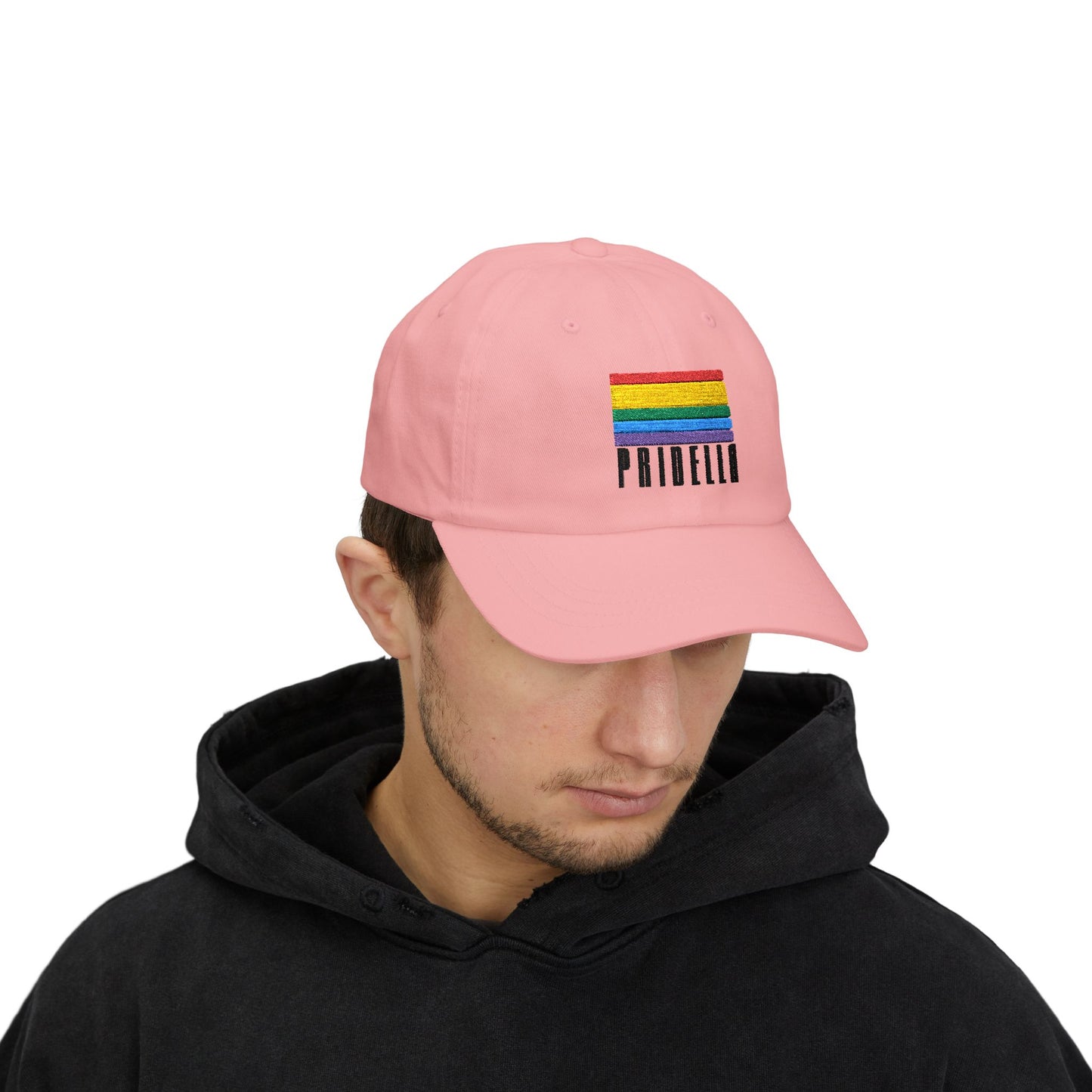 Pridella Pride Dad Cap | Classic Embroidered Hat – LGBTQ+ Pride Accessory