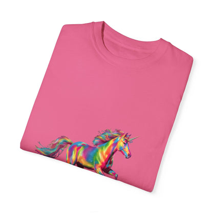 Rainbow Unicorn T-Shirt | Unisex Premium Cotton – Self-Expression & Pride