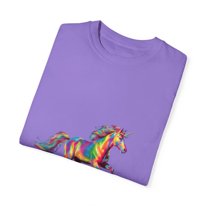 Rainbow Unicorn T-Shirt | Unisex Premium Cotton – Self-Expression & Pride