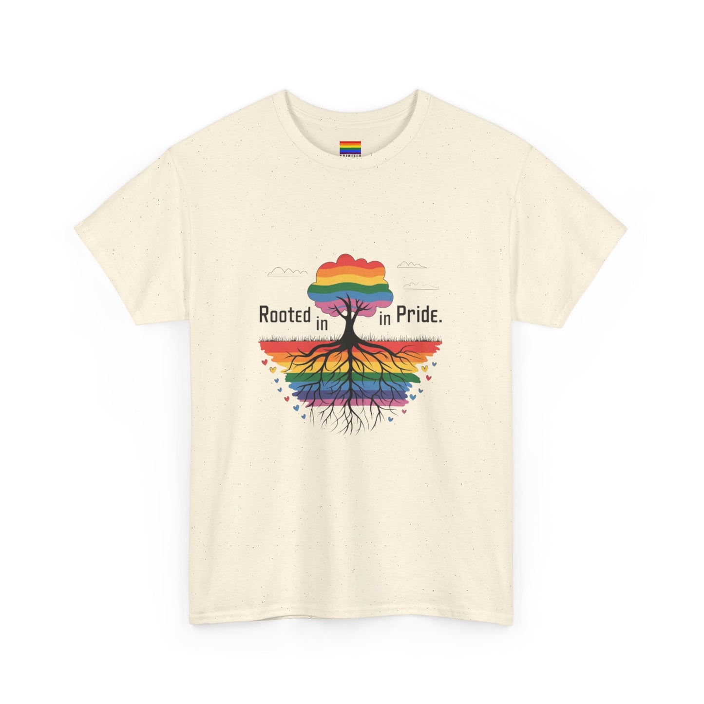 Rooted in Pride T-Shirt | Unisex Premium Cotton – LGBTQ+ Equality & Unity