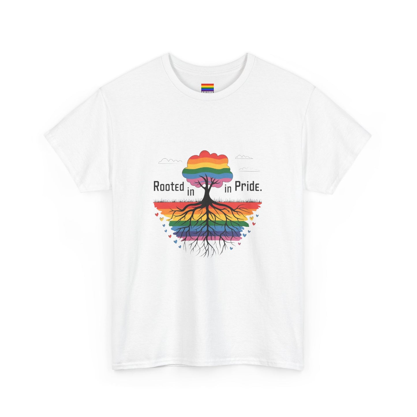 Rooted in Pride T-Shirt | Unisex Premium Cotton – LGBTQ+ Equality & Unity