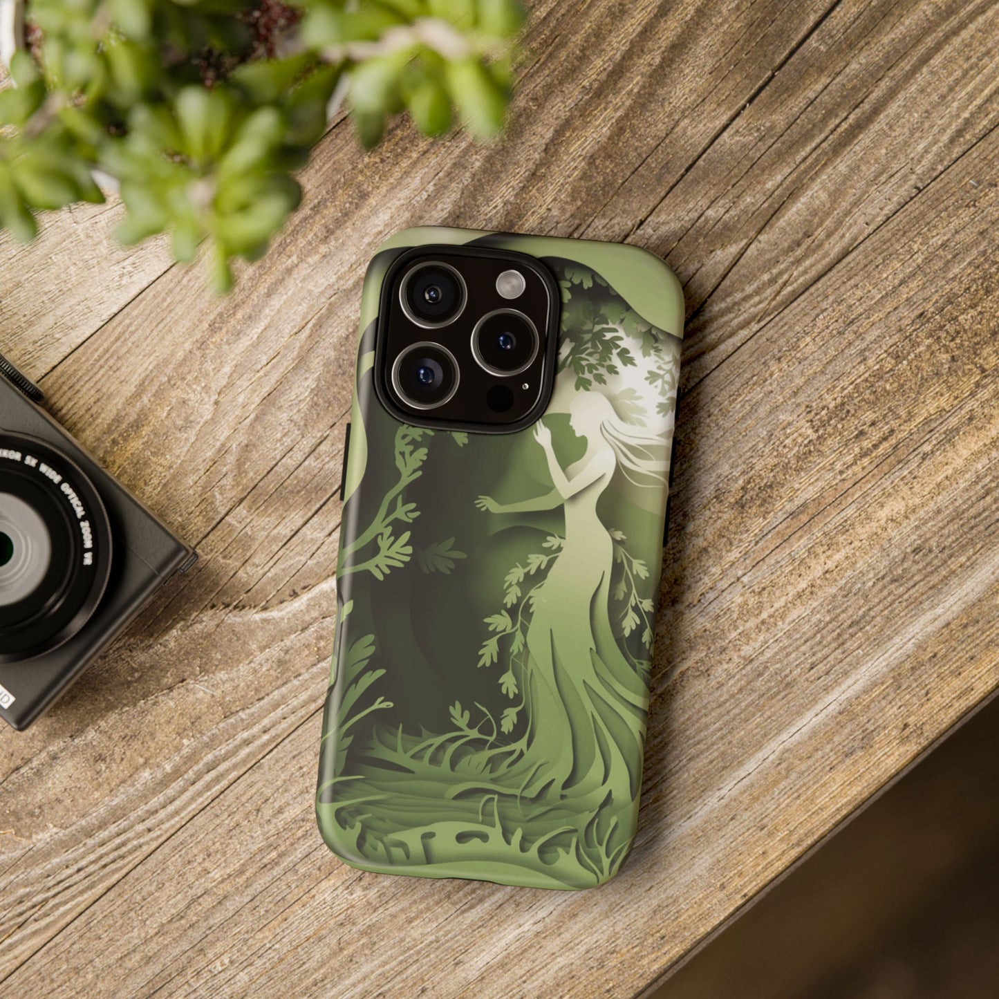 Forest Spirit iPhone Case – Nature-Inspired Custom Protective Case