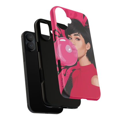 Bubble Gum Girl iPhone Case – Bold & Stylish Custom Design