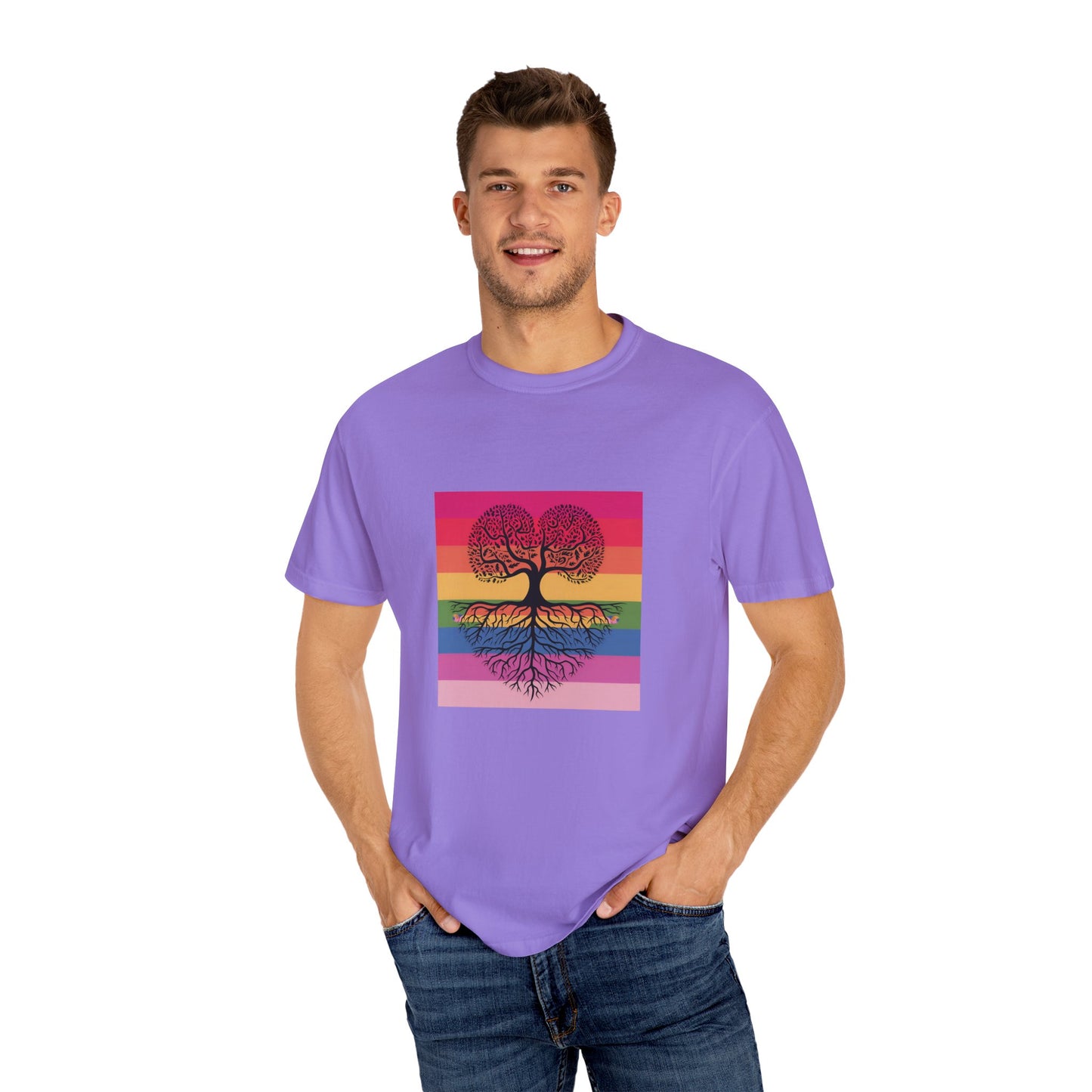 Rooted in Love T-Shirt | Unisex Premium Cotton – LGBTQ+ Pride & Unity