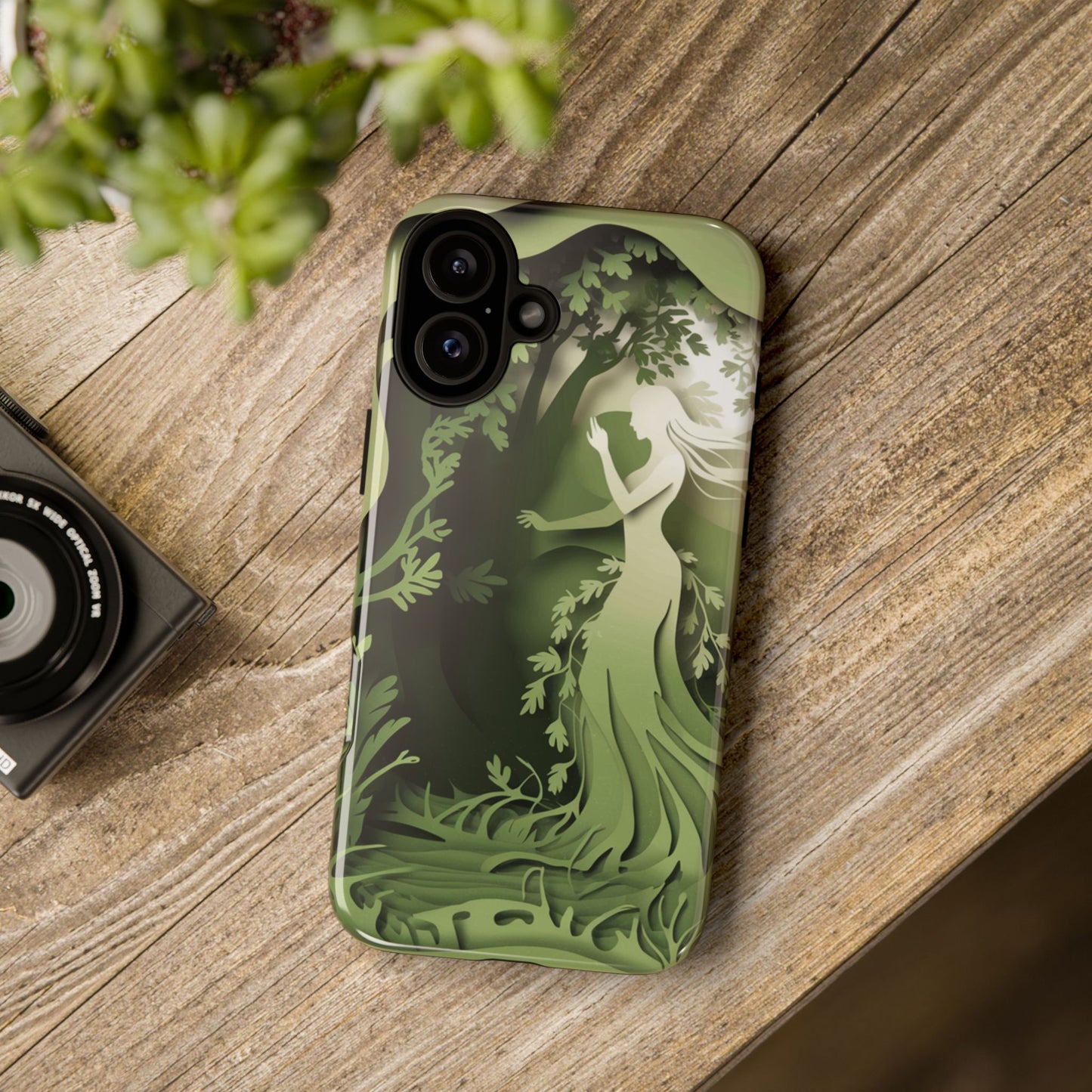 Forest Spirit iPhone Case – Nature-Inspired Custom Protective Case